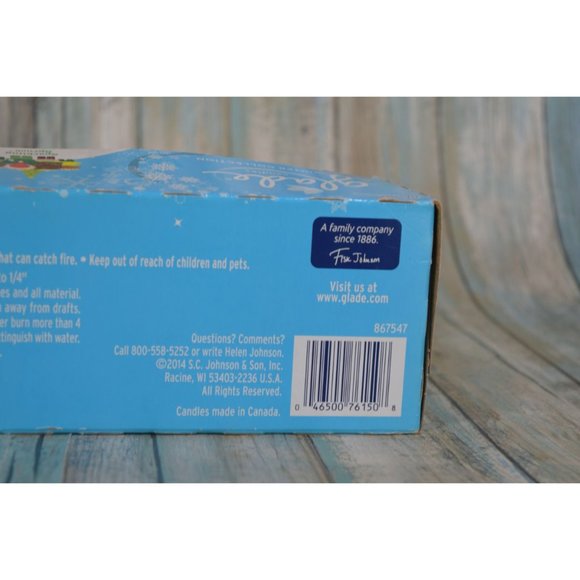 Glade Candles Winter Collection Apple Cinnamon, Frosted Cookie, Sparkling Spruce - Picture 6 of 8